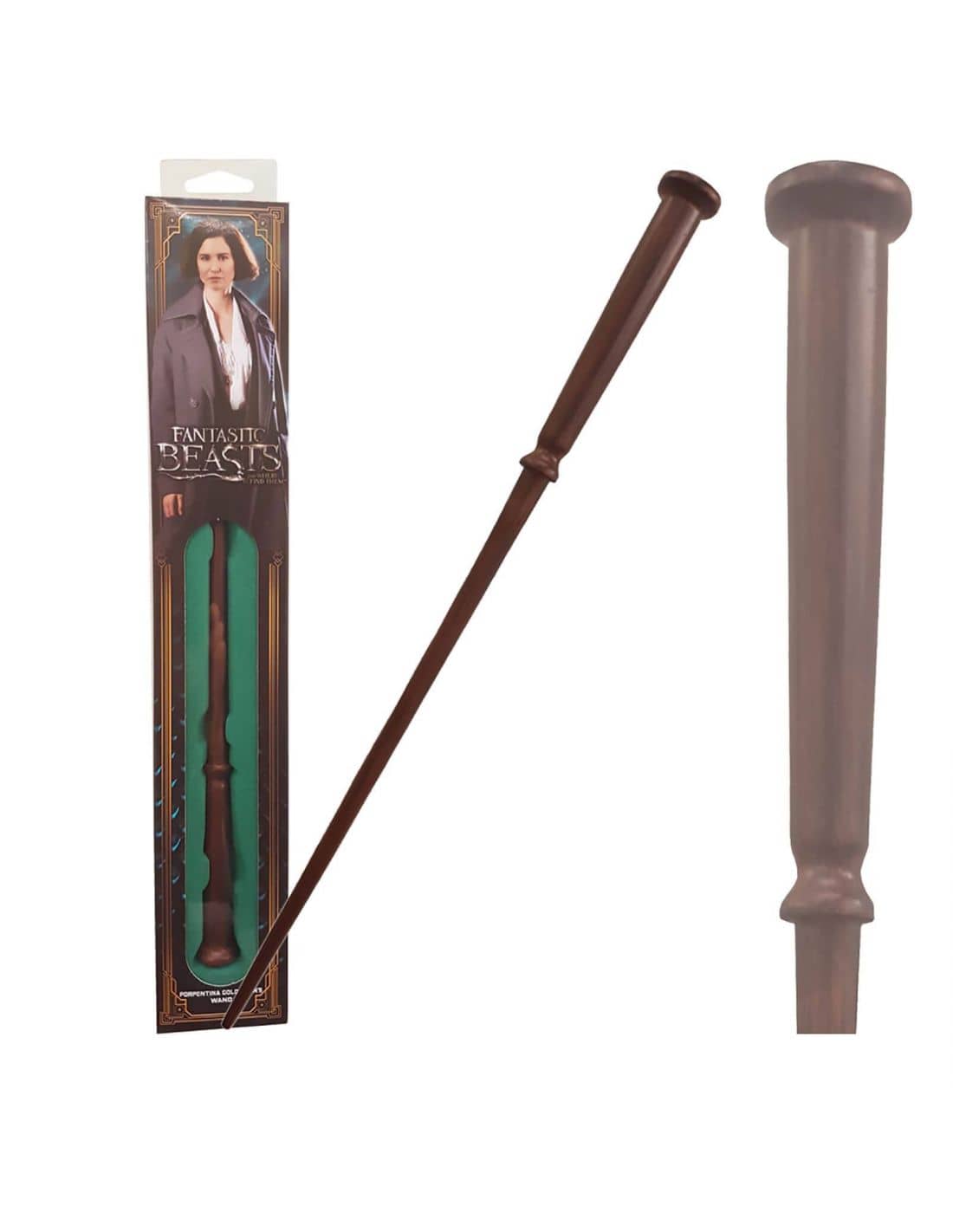 Varita mágica blister de Porpentina Goldstein - Animales Fantásticos NN8588 - Espadas y Más