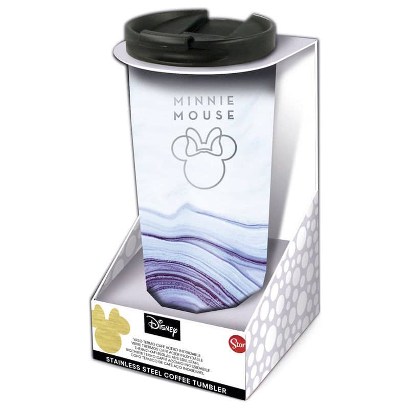 Vaso Cafe Termico 425ml Stainless Steel Mickey Mouse Wabro 1202