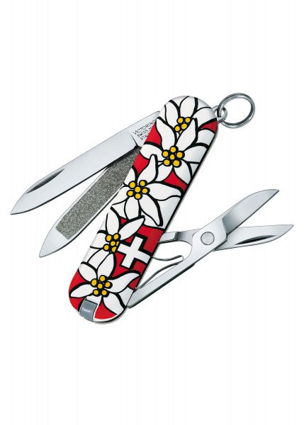 Faca multiuso clássica SD pequena ferramenta de bolso, cores diferentes, Victorinox VI-0.6223