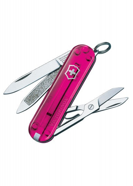 Navaja Multiusos Herramienta de bolsillo pequeña Classic, Rosa tostado o Roja VI-0.6203 - Espadas y Más