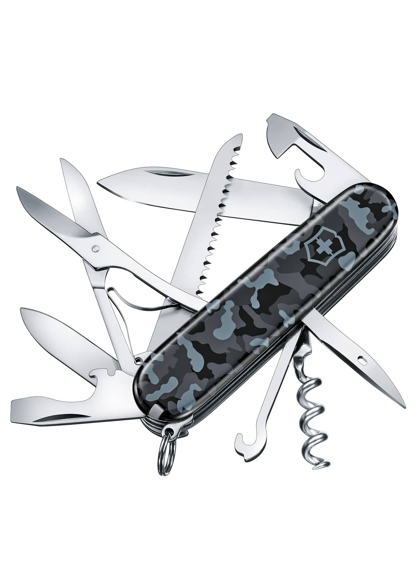 Imagen de Navaja Multiusos Huntsman Victorinox, 15 funciones, En diferentes Colores VI-1.3713.T parte de nuestra colección en Espadas y más, sitio oficial.