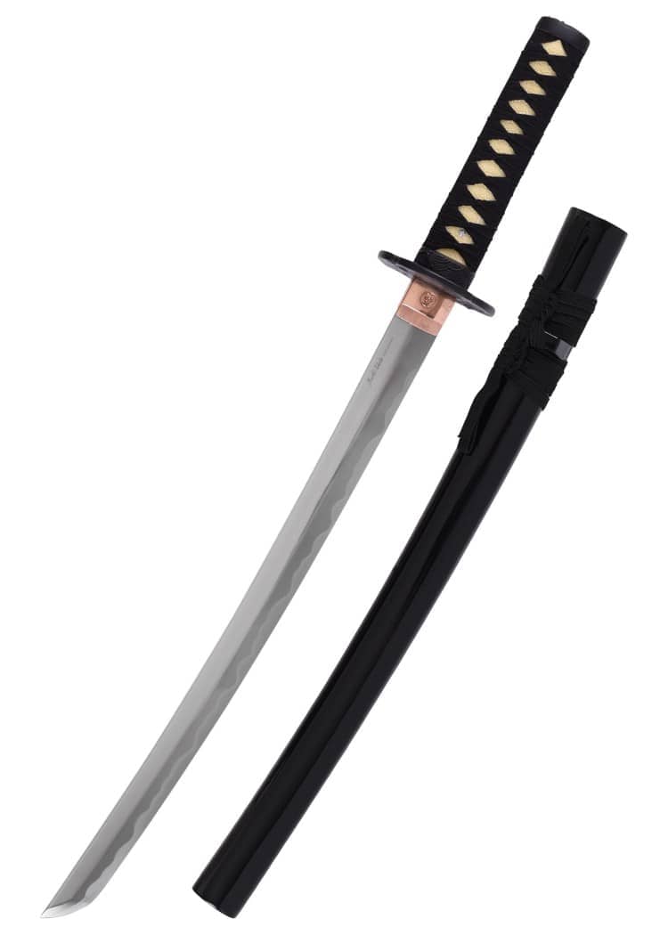 Imagen de Wakizashi negro, Marto MT380 parte de nuestra colección en Espadas y más, sitio oficial.