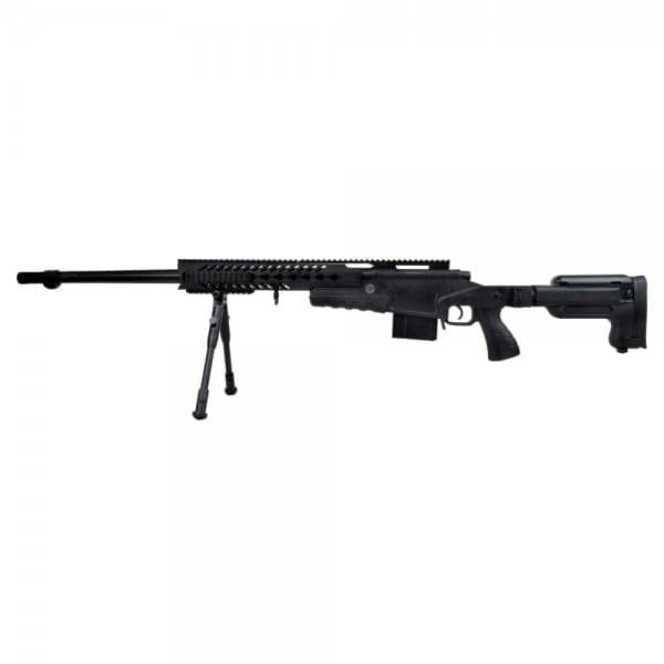 RIFLE DE ACCIÓN WELL SNIPER BOLT NEGRO (MB4418B) - Espadas y Más