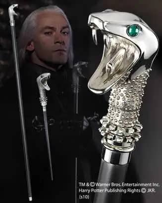 Imagen de Bastón / varita mágica - Lucius Malfoy - Harry Potter NN7639 parte de nuestra colección en Espadas y más, sitio oficial.