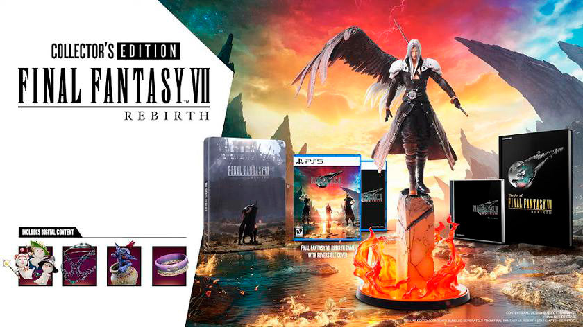 FINAL FANTASY VII REBIRTH. EDICIÓN COLECCIONISTA Y DLC