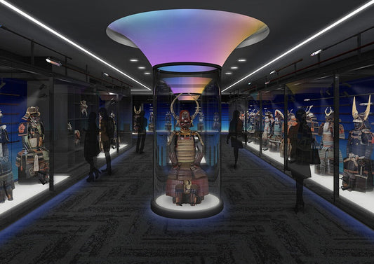 Exposición de Armaduras Samurai en el Museo Nagoya Touken World