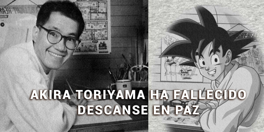 Akira Toriyama, creador de Dragon Ball, ha fallecido.