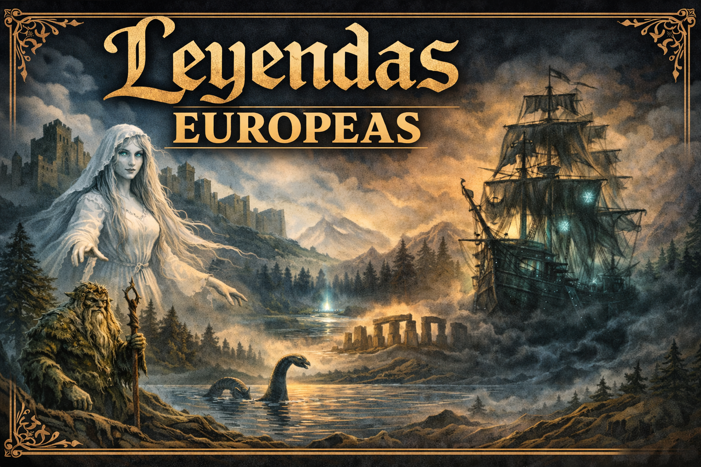 Lendas europeias que despertam mistério