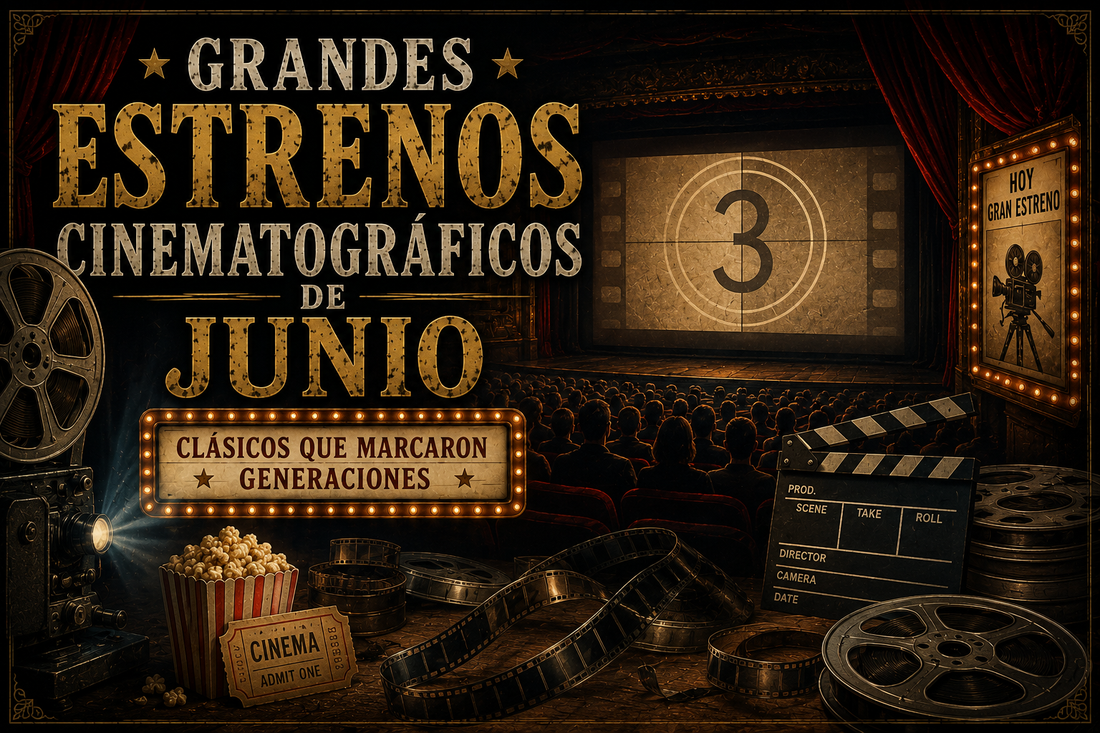Grandes estrenos cinematográficos de junio: clásicos que marcaron generaciones