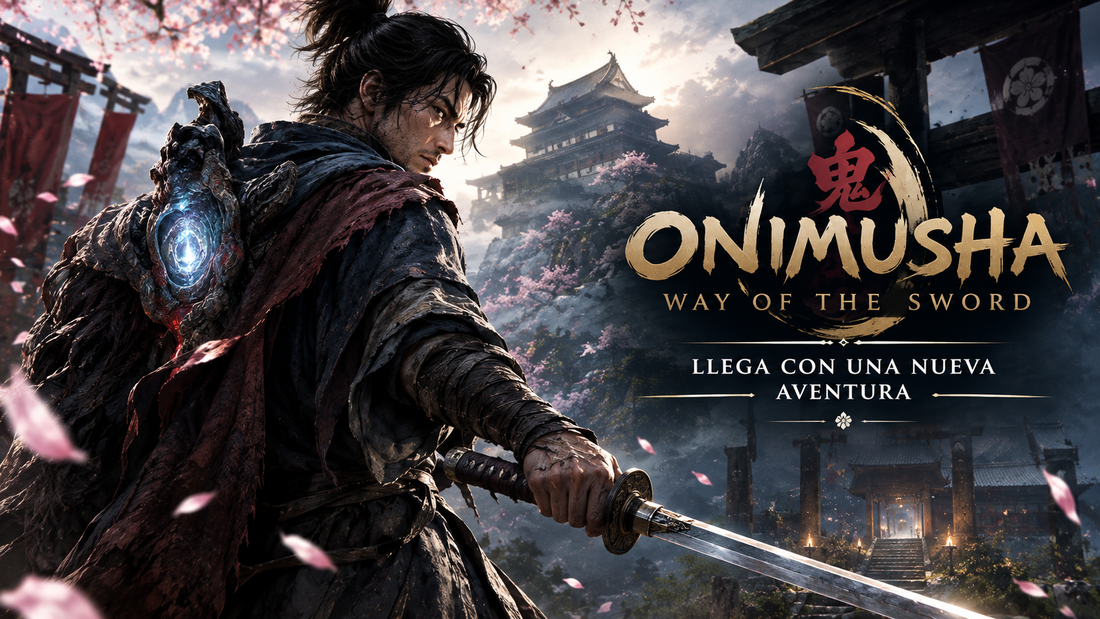 Imagen repressentativa de Onimusha, con el título del artículo a un lado