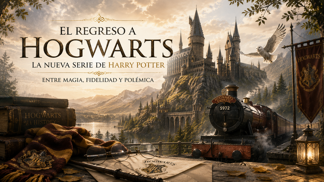 Referencias a Hogwart y el universo de Harry Potter, con el título del artículo