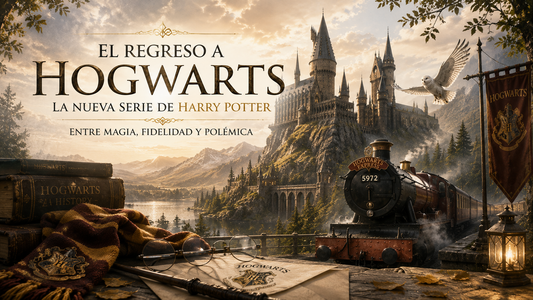 Referencias a Hogwart y el universo de Harry Potter, con el título del artículo