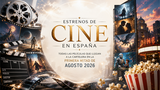 Referencias de Cine y el título del artículo al centro