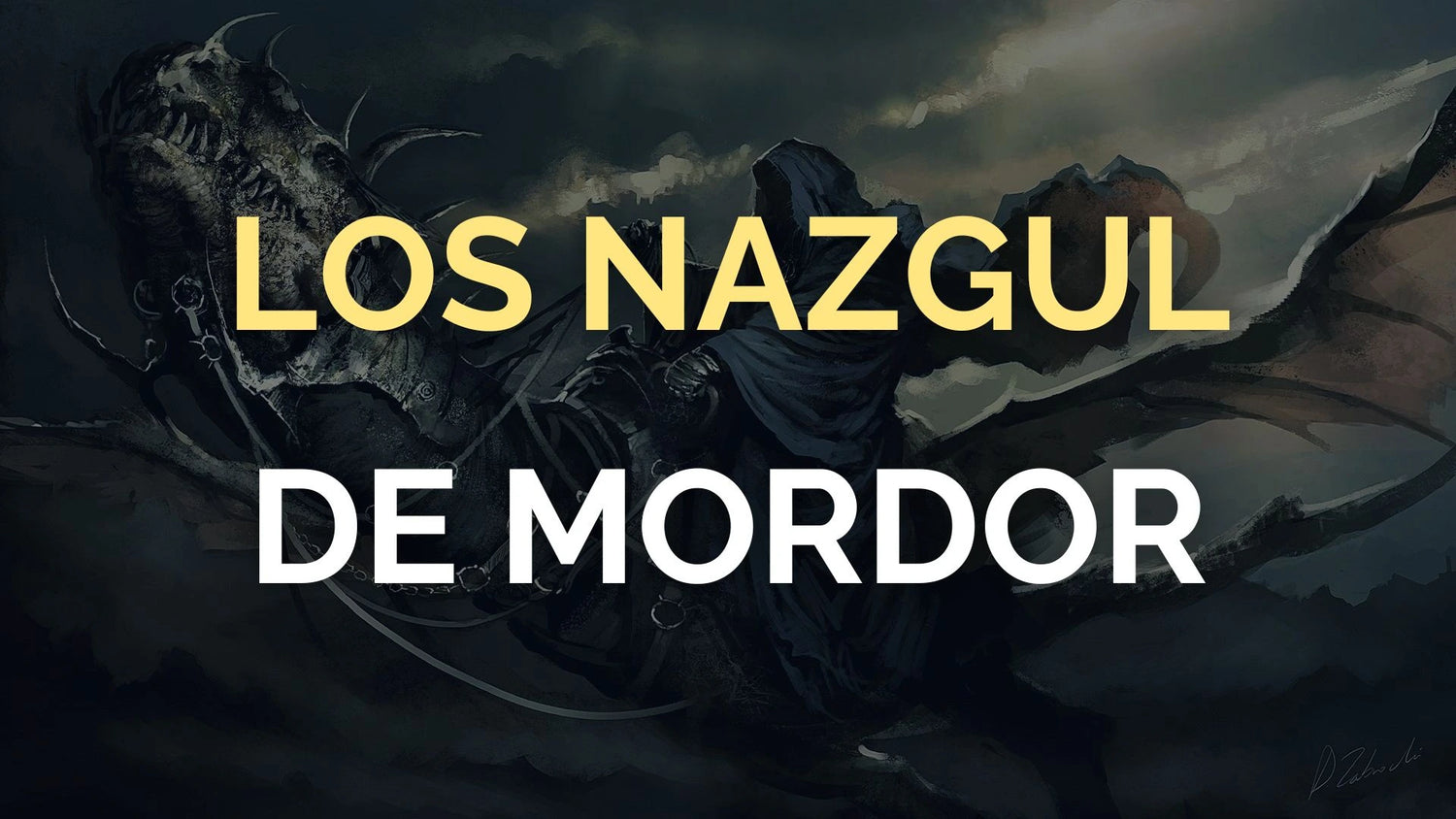 Nazgul. Espadas y más