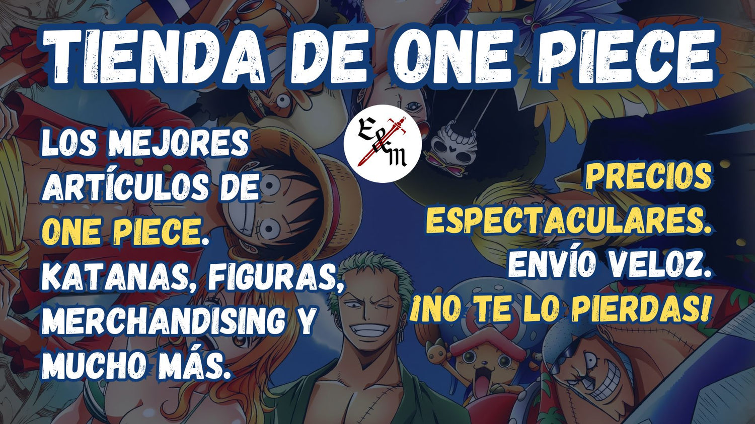 One Piece. Nuestra tienda. Productos increíbles