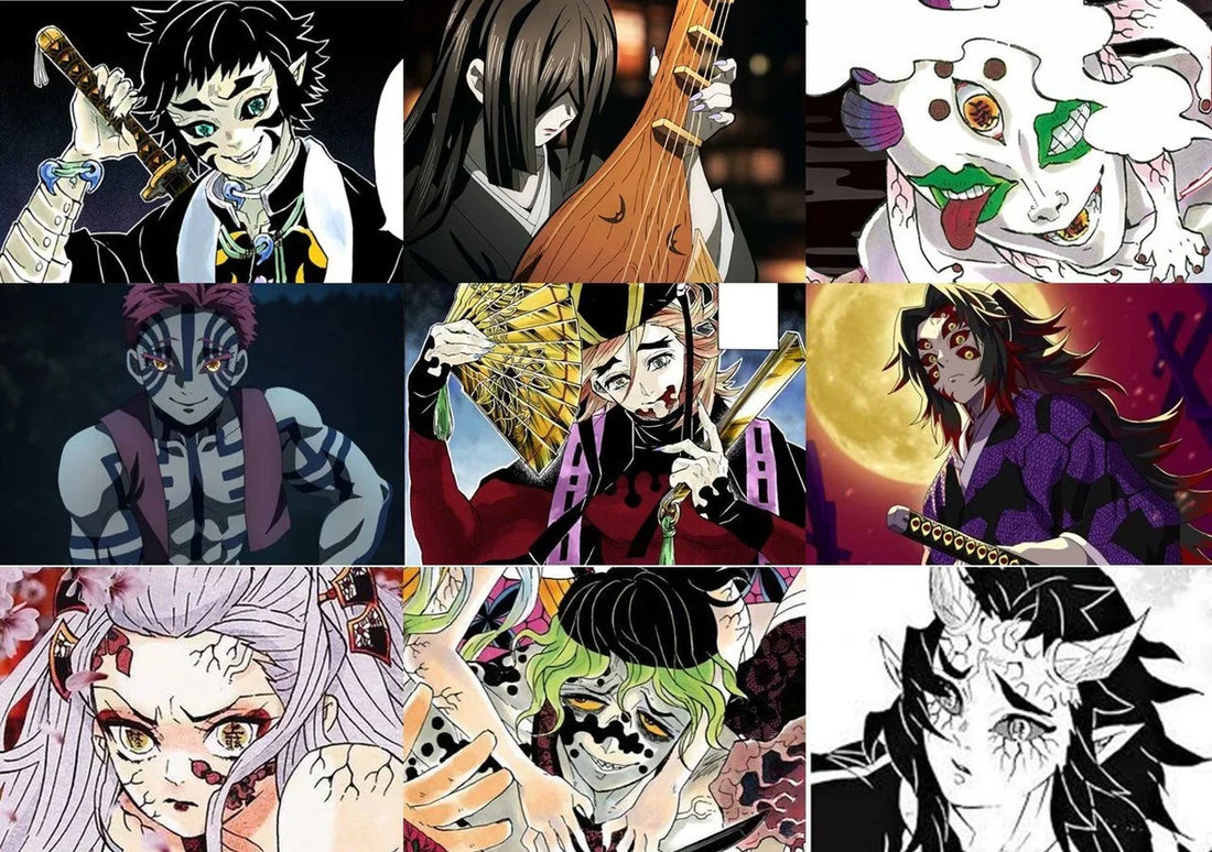 9 demonios de Kimetsu no Yaiba