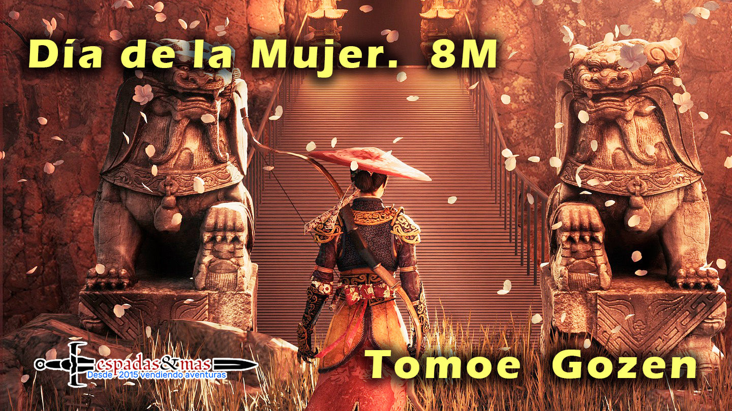 Mujeres de la historia. Guerreras. Tomoe Gozen. Día de la Mujer. 8M