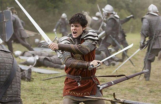La espada de Edmund Pevensie en Las Crónicas de Narnia