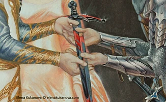 Anglachel y Gurthang: la Espada Negra de la Tierra Media