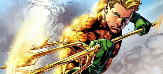 Aquaman y su icónico tridente