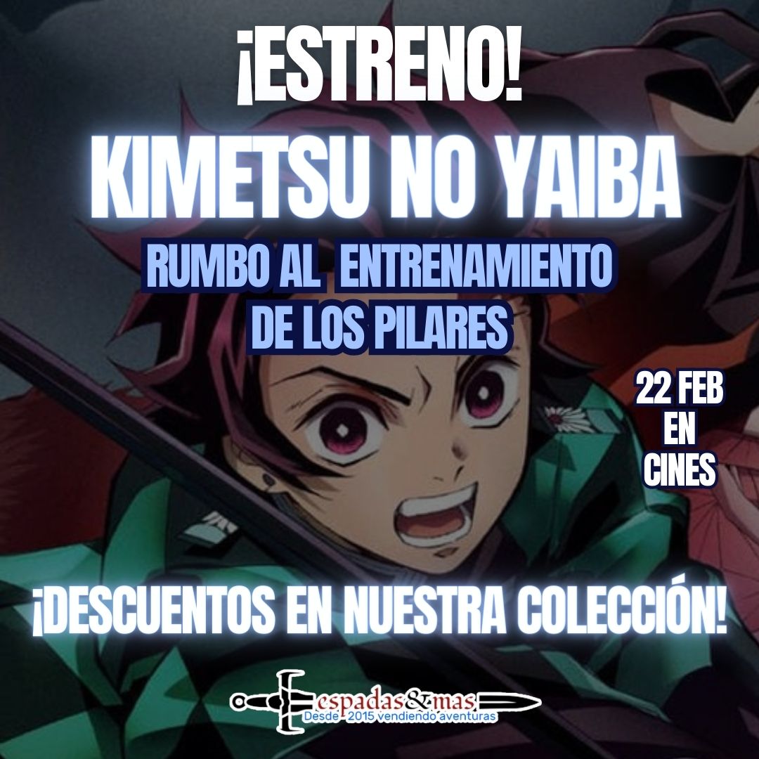 Kimetsu No Yaiba. Rumbo al Entrenamiento de los Pilares. ESTRENO, CINES PARA VER EL ESTRENO Y DESCUENTOS