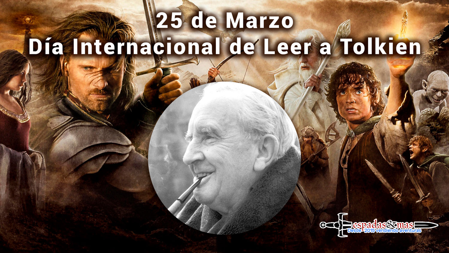 25 de Marzo: Día Internacional de leer a Tolkien. ¡Descuentos!