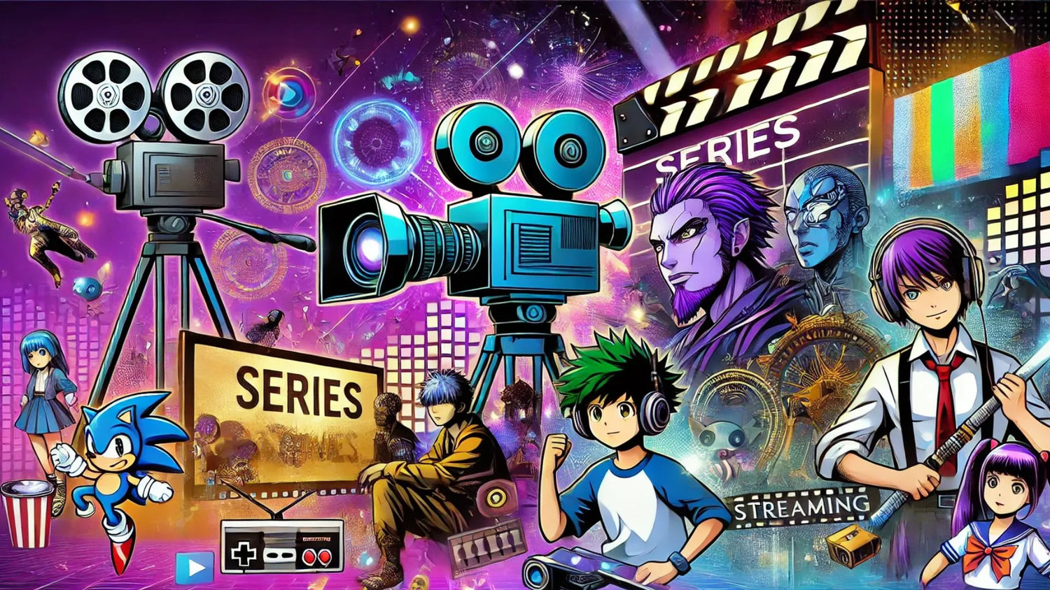 imagen principal de la colección mas series de anime