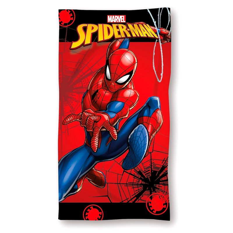 toalla de spiderman 
