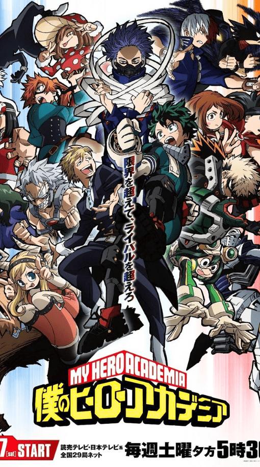 imagen principal de la colección my hero academia