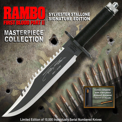 Cuchillo Firmado de Rambo