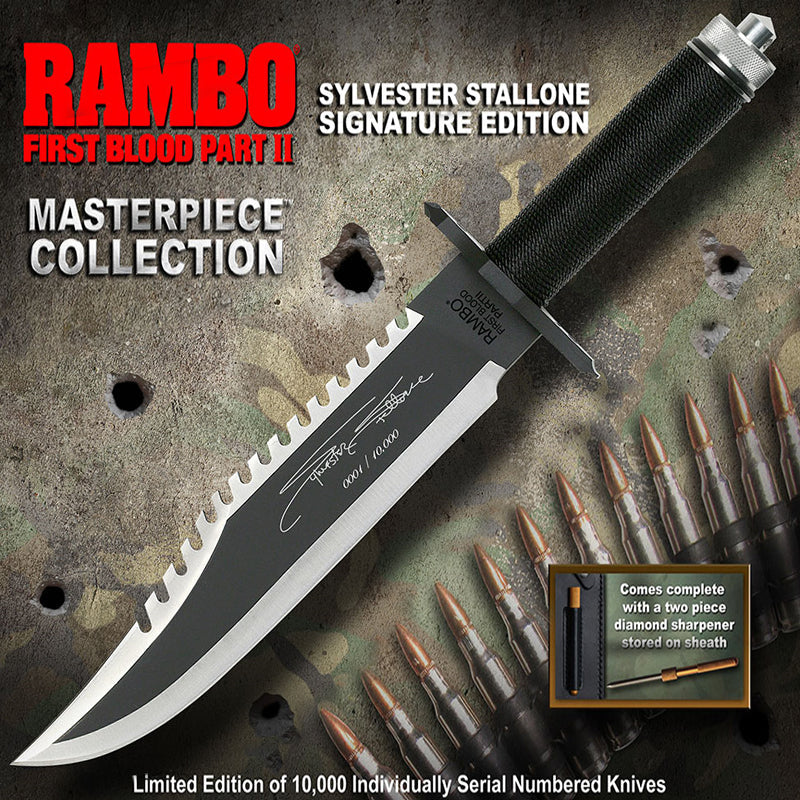 Cuchillo Rambo II - Edicion Limitada- Firmado 94684
