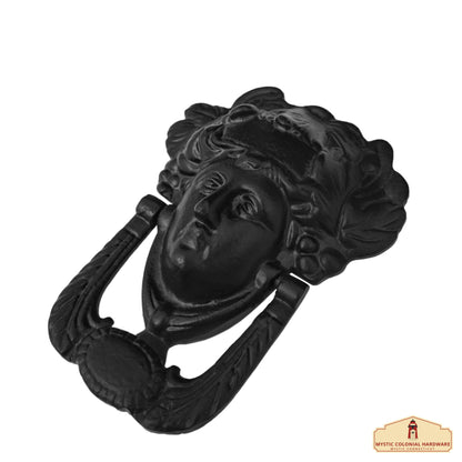 Mythrojan Hierro Diosa Atenea Aldaba de la Puerta Delantera - Imagen 1