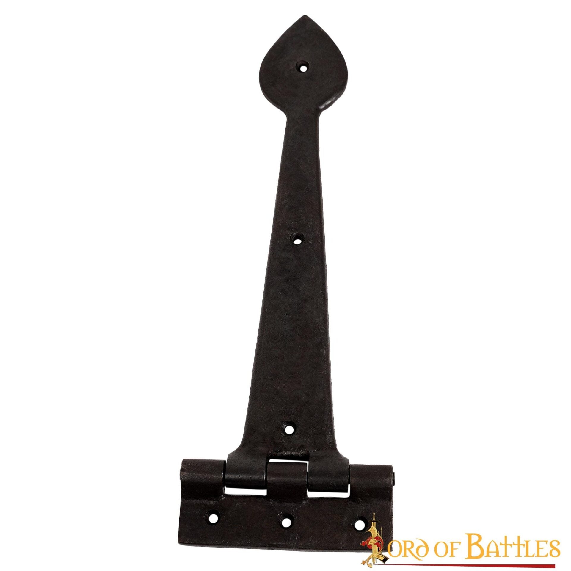 Bisagra de Puerta Rústica de Hierro Forjado a Mano - Bisagra de Correa Resistente para Puertas, Armarios y Cofres - Imagen 17