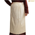 Mythrojan Medieval Ecru Delantal: Ideal para Cocinar Hornear, Feria del Renacimiento, Recreación, Larp, Cosplay Rendimiento, Maid Traje, Retro Cintura Delantales para Mujeres, Niñas, Camarera - Imagen 1