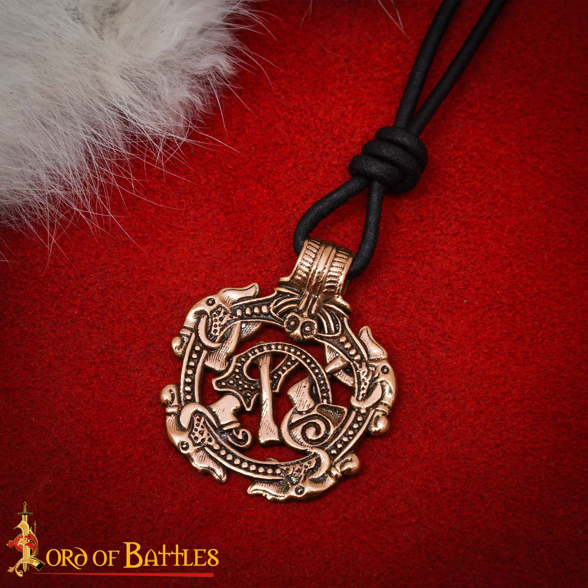 Colgante Serpiente Vikinga de Bronce - Imagen 12