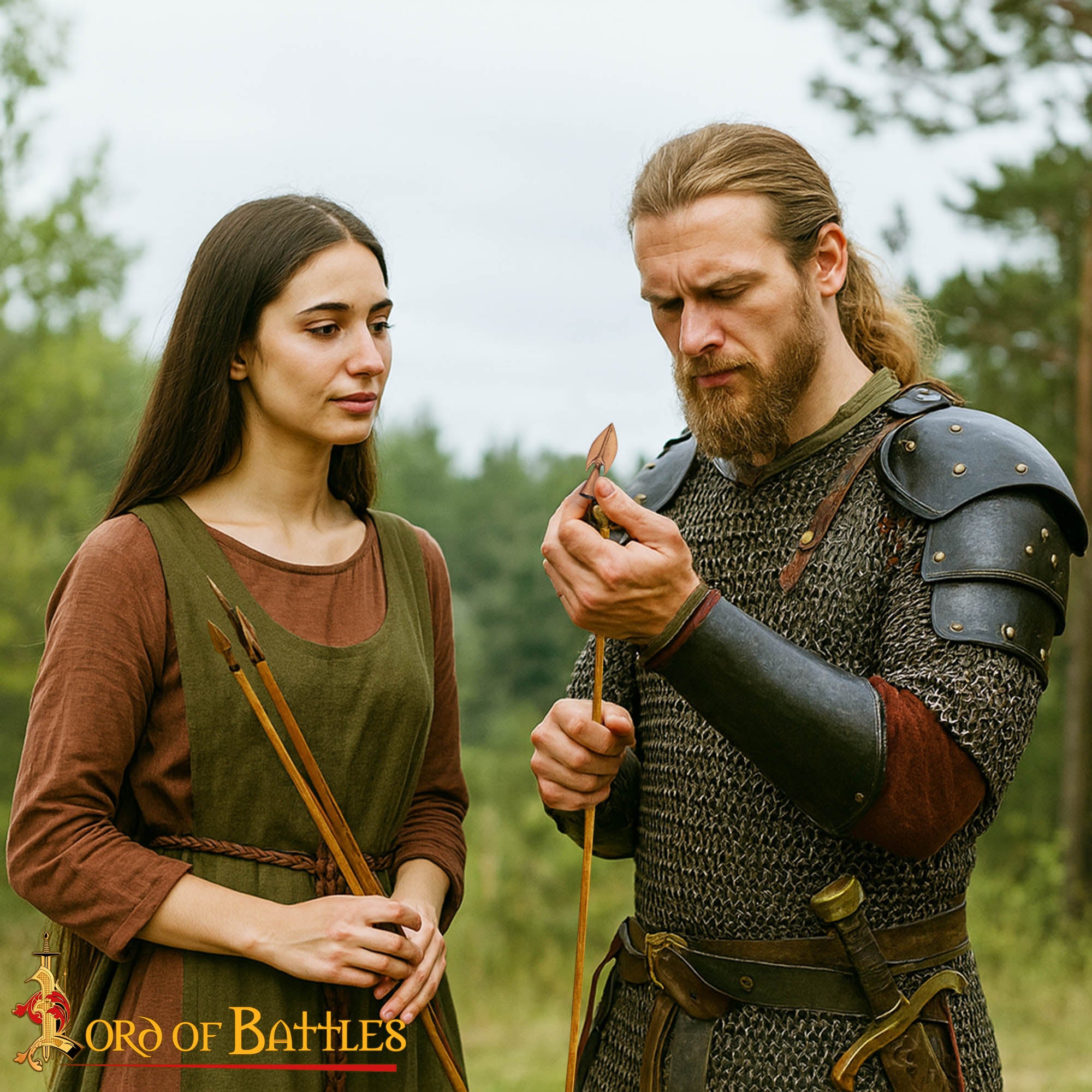 Punta de Flecha de Bronce - Reproducción Antigua en Forma de Hoja, Fundición a la Cera Perdida - Imagen 4