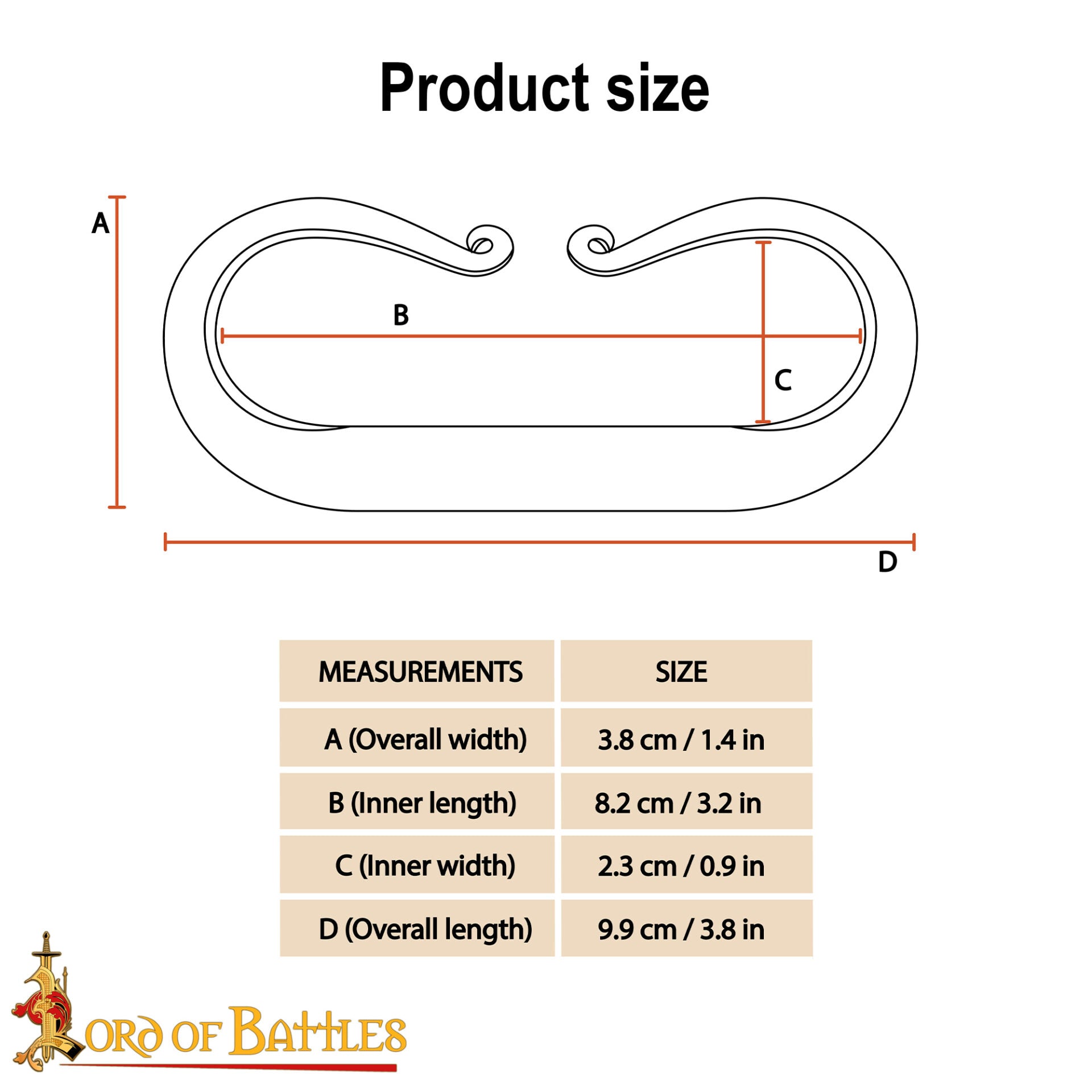 Disparador Medieval de Hierro de Estilo Germánico - Imagen 3