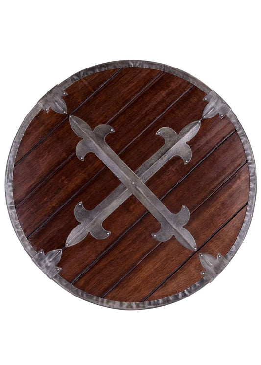 Imagen de Escudo redondo madera buckler 1116398000 parte de nuestra colección en Espadas y más, sitio oficial.
