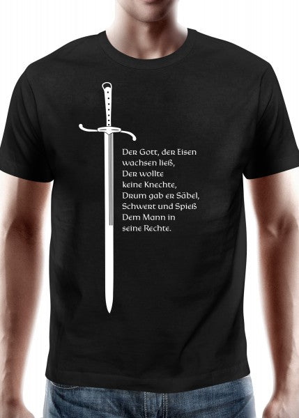 Imagen de 1203000110 Camiseta medieval chico, espadachín parte de nuestra colección en Espadas y más, sitio oficial. Esta imagen describe  camiseta