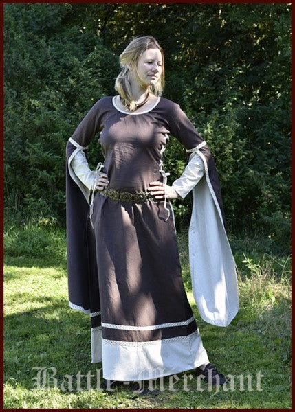 1236326320 Vestido medieval Dorothee, varios colores