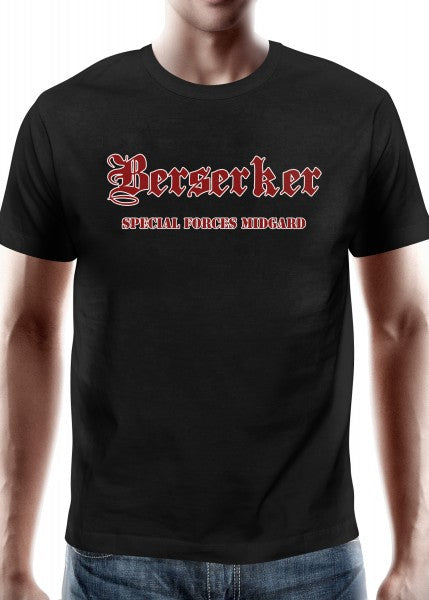 1245113200 Mittelalterliches Jungen-T-Shirt: Berserker – Special Forces Midgard