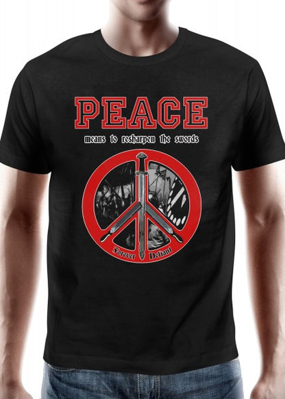 1245907440 Camiseta medieval chico, Paz