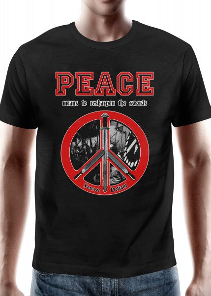 1245907440 Mittelalterliches Jungen-T-Shirt, Peace