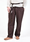Imagen de Pantalones medievales simples Hagen (marrones) - 1280000630 parte de nuestra colección en Espadas y más, sitio oficial.