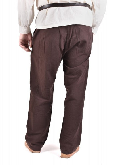 Imagen de Pantalones medievales simples Hagen (marrones) - 1280000630 parte de nuestra colección en Espadas y más, sitio oficial.
