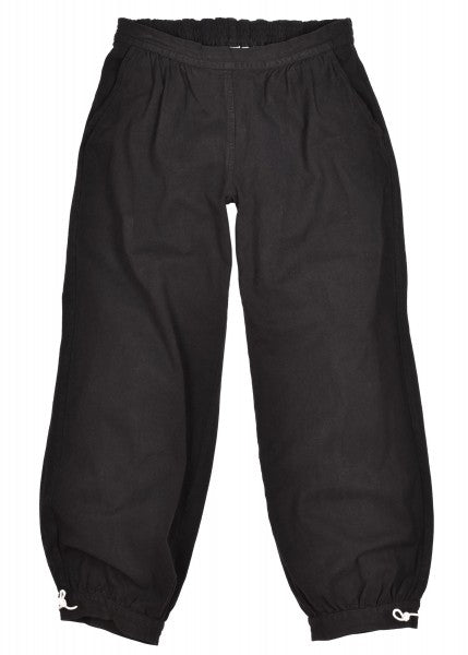1280000720 Pantalones medievales anchos Hermann, negro