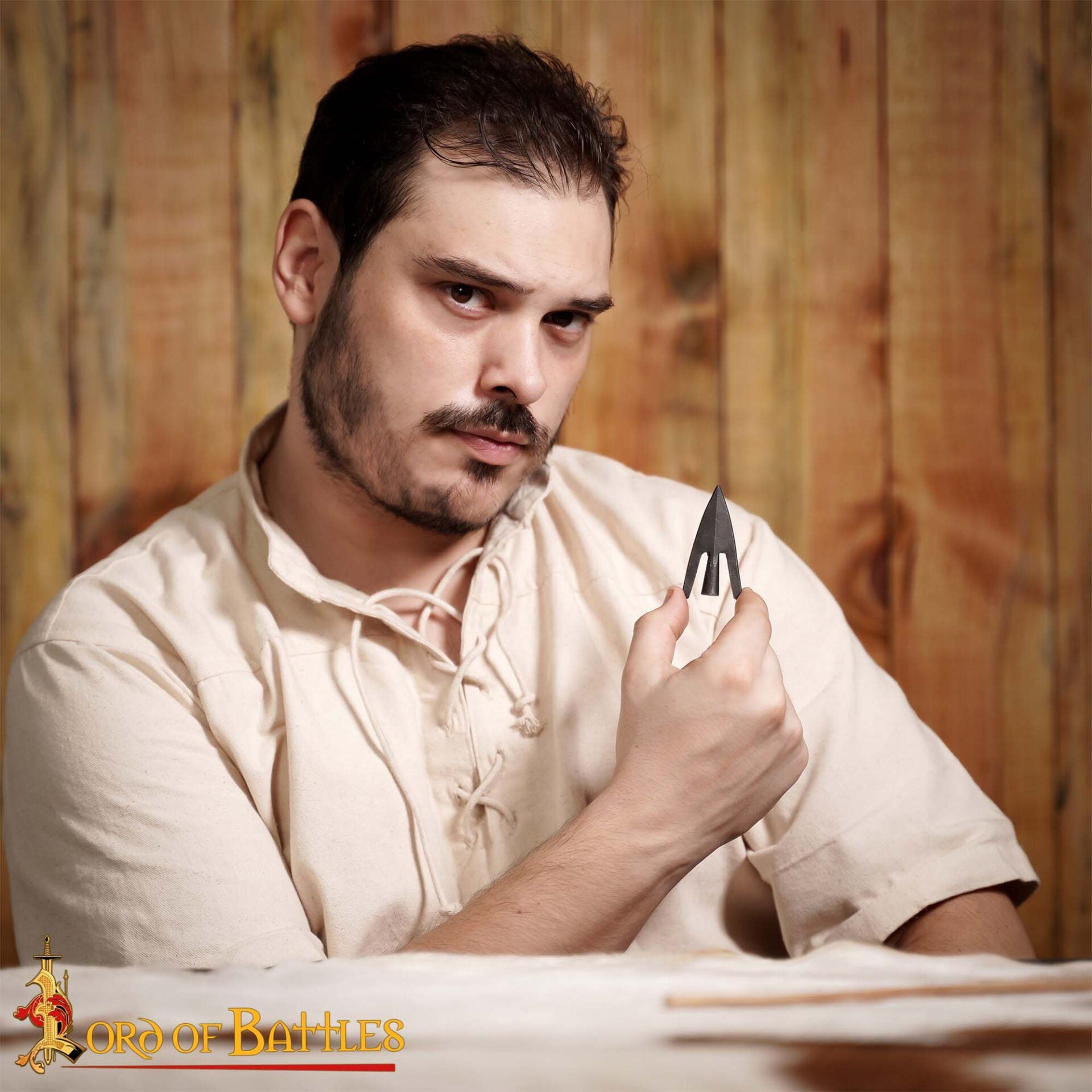 Punta de Flecha Medieval de Cola de Golondrina 3 Piezas - Imagen 2