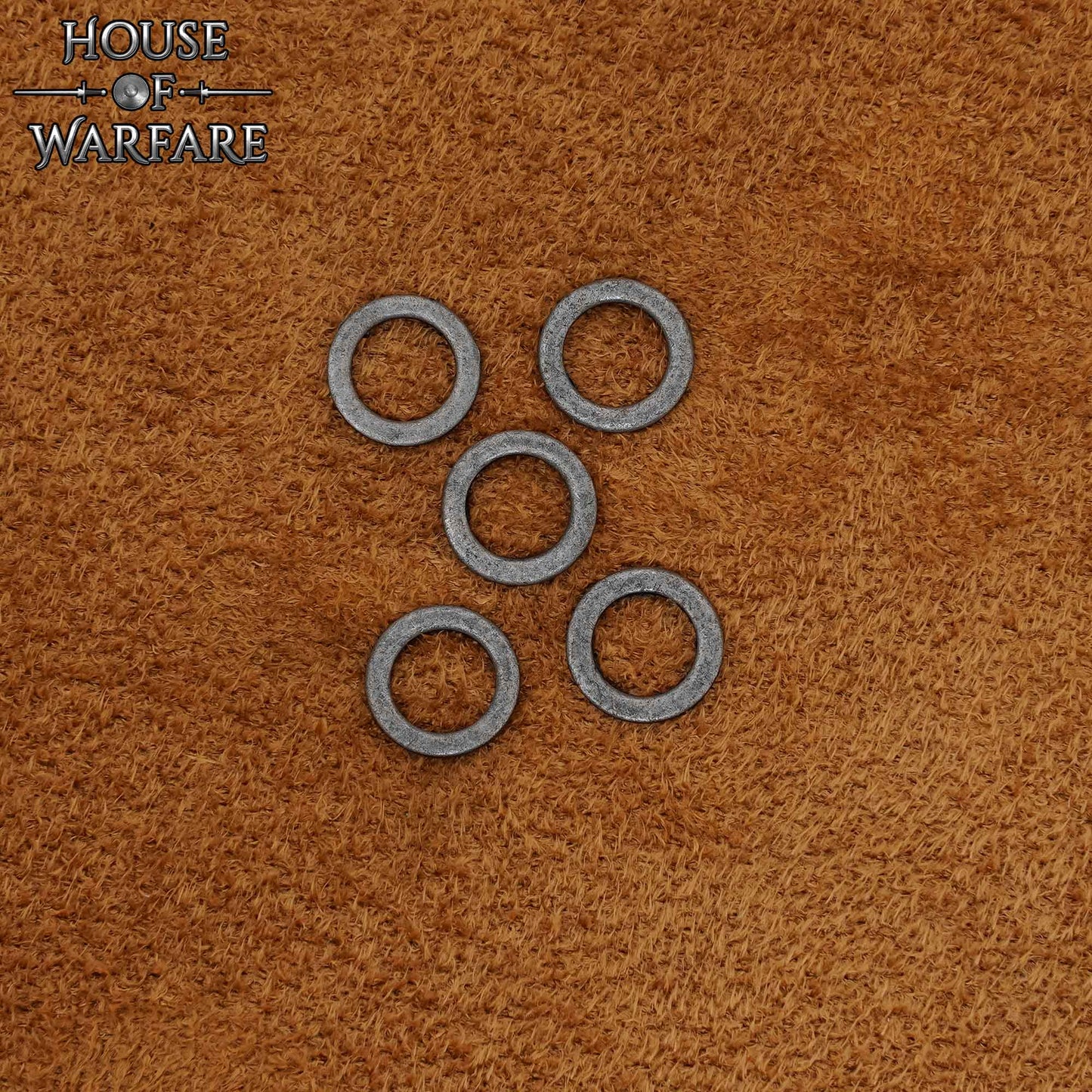Juego de Anillas Sueltas para Correo - Anillas Planas Macizas, Diámetro Interior de 6 Mm, Acero Calibre 18 - Imagen 5