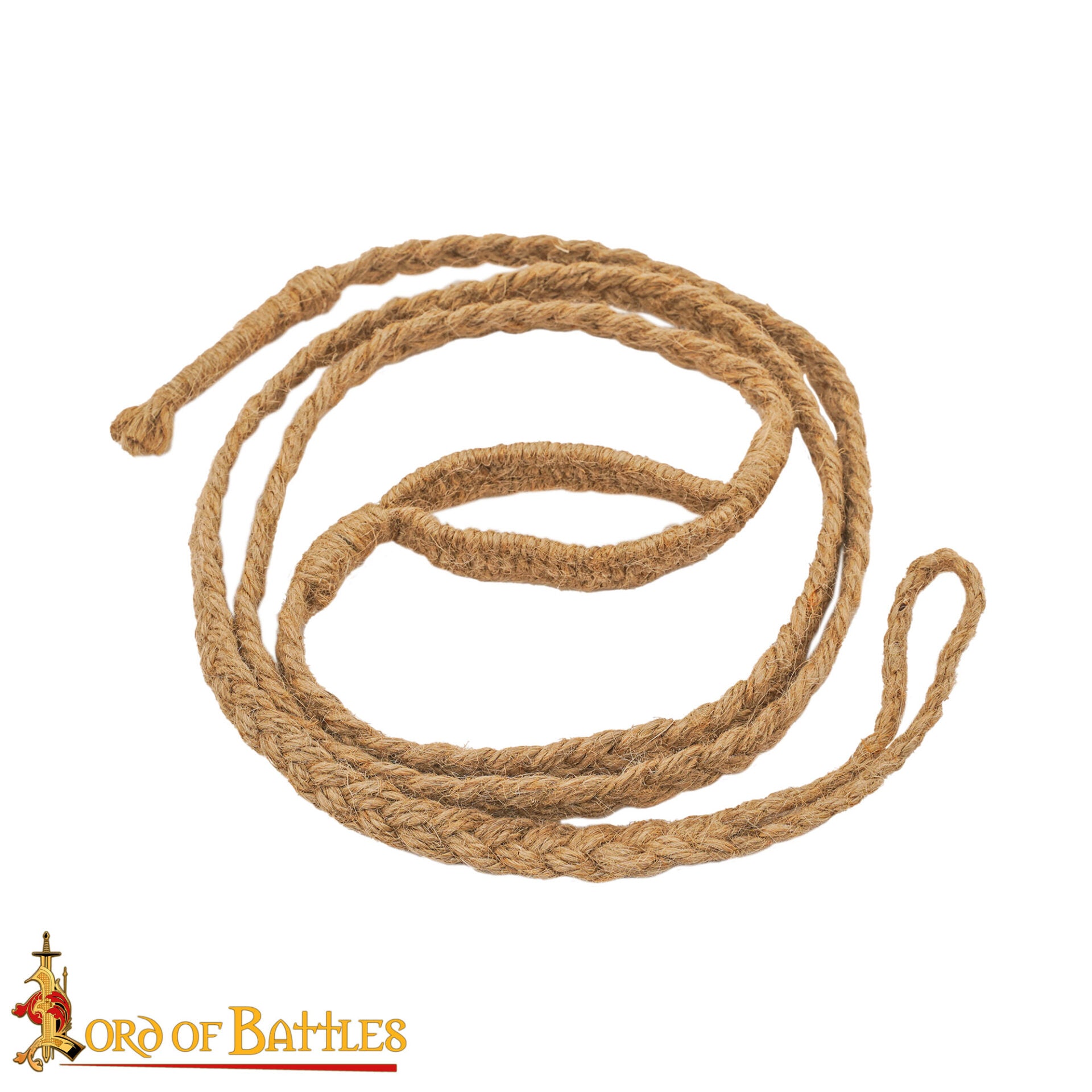 Eslinga Griega Romana Réplica de Cuerda de Yute Trenzada a Mano - Imagen 5