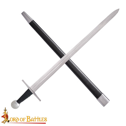 Espada Vikinga de Acero Al Carbono Forjada a Mano con Vaina -funcional - Imagen 5
